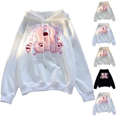 Женская модная повседневная толстовка с длинным рукавом и круглым вырезом, пуловер, топ с карманами