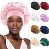 Band Cap Sleep Bonnets Elastic Hair Bonnet Fashion Sleeping Hat Hair Care