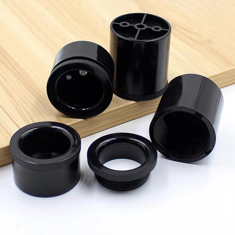 Adjustable Round Plastic Cabinet & Bed Support Legs