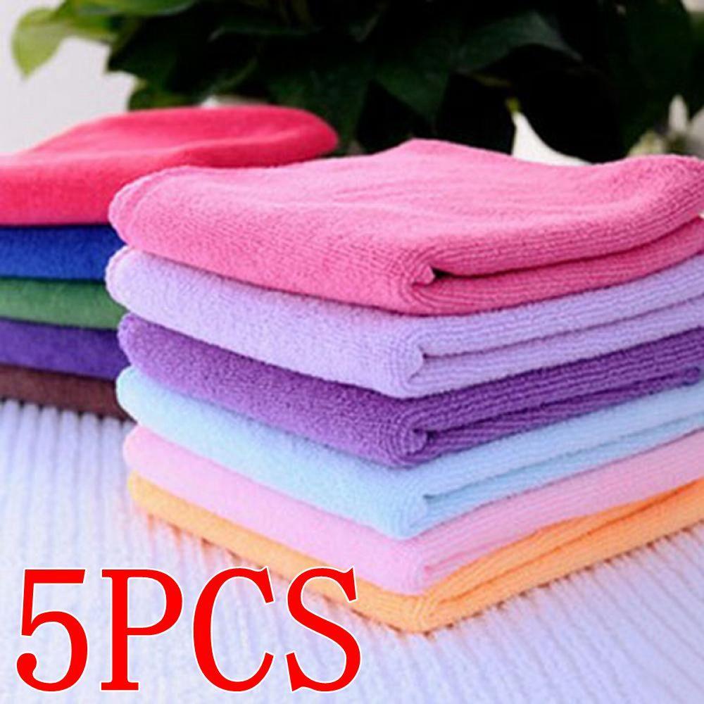 10pcs Useful Cotton Soft Towel Cleaning Towels Face/Hand Towel Wash Cloth