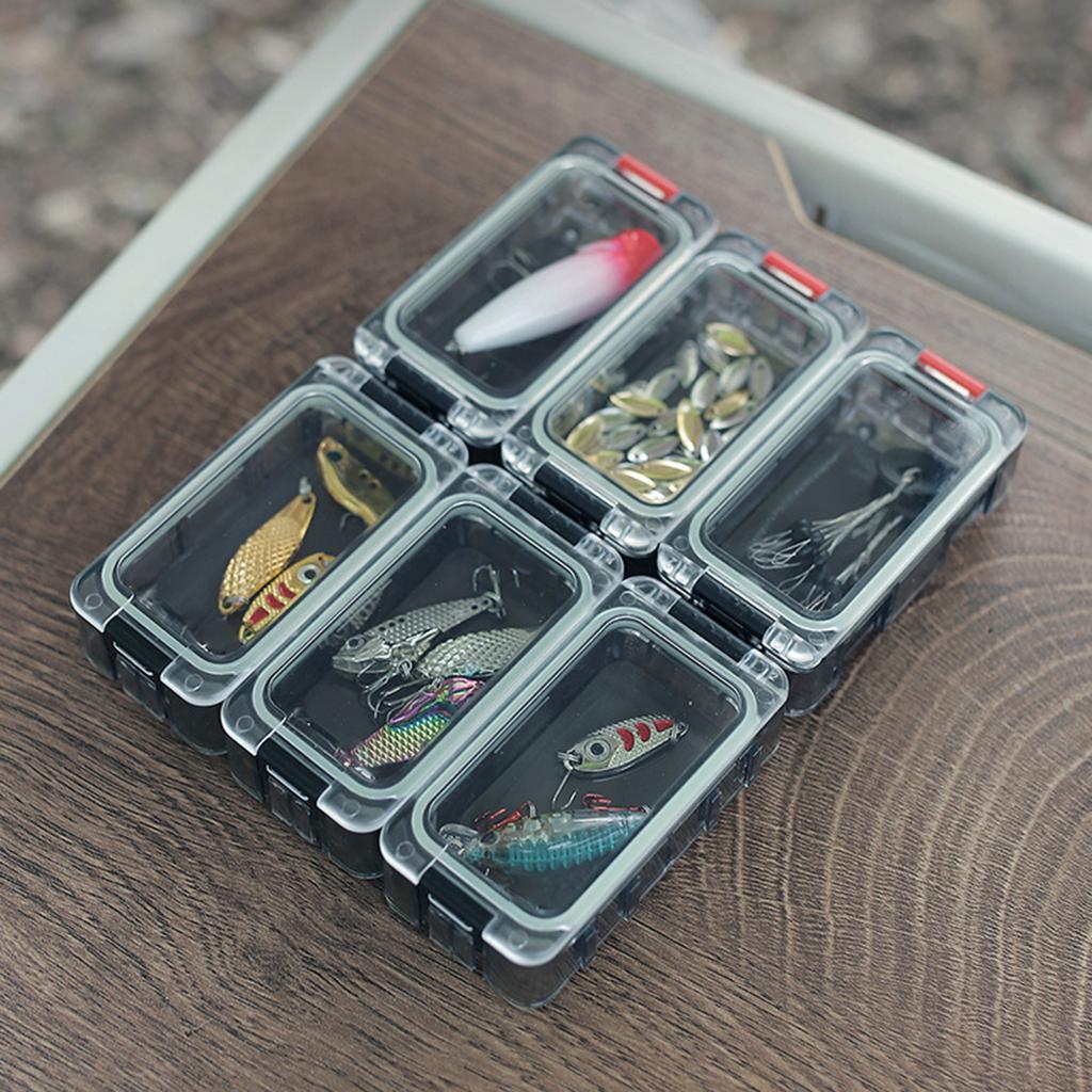 Ящик для рыболовных снастей Портативный ящик для хранения рыболовных снастей Водонепроницаемый магнитный светящийся ящик для рыболовных приманок