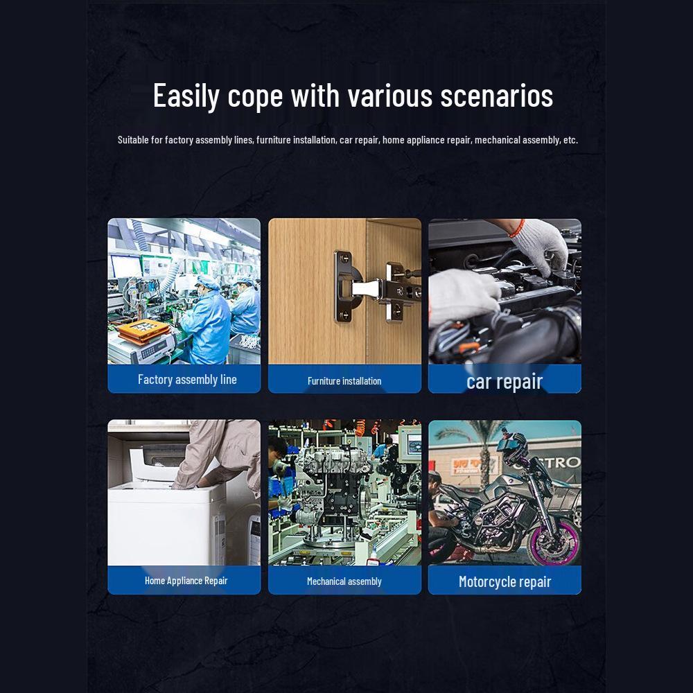 Dongcheng Industrial Grade Impact Pneumatic Screw Gun Screwdriver Drill Tool