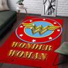 Wonder Woman Pattern Rug - Non-slip Kitchen & Outdoor Rug, Yoga Rug, Home & Bedroom Decor, Birthday Gift