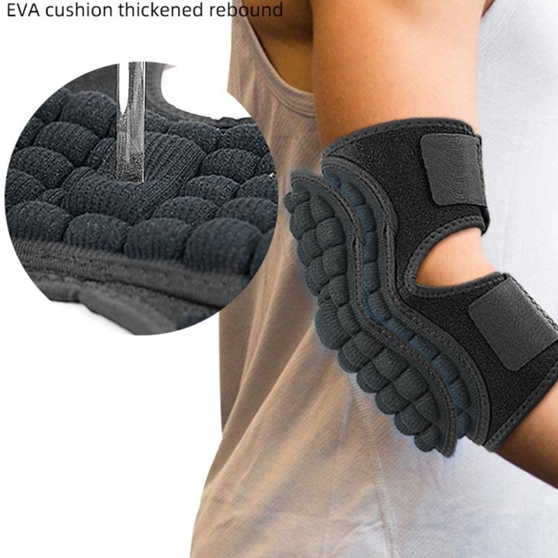 Baseball Elbow Guard Fitness Elbow Brace Adjustable Forearm Guard Breathable Elbow Support for Youth and Adult