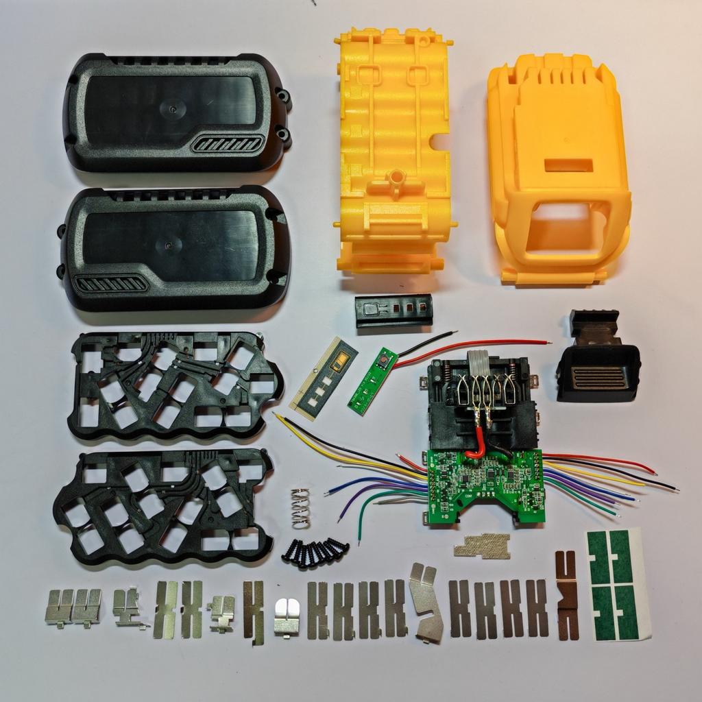 Комплексная защита Крышка аккумулятора для DeW 20V/60V DCB609 DCB606 18650 Инструмента с повышенной прочностью