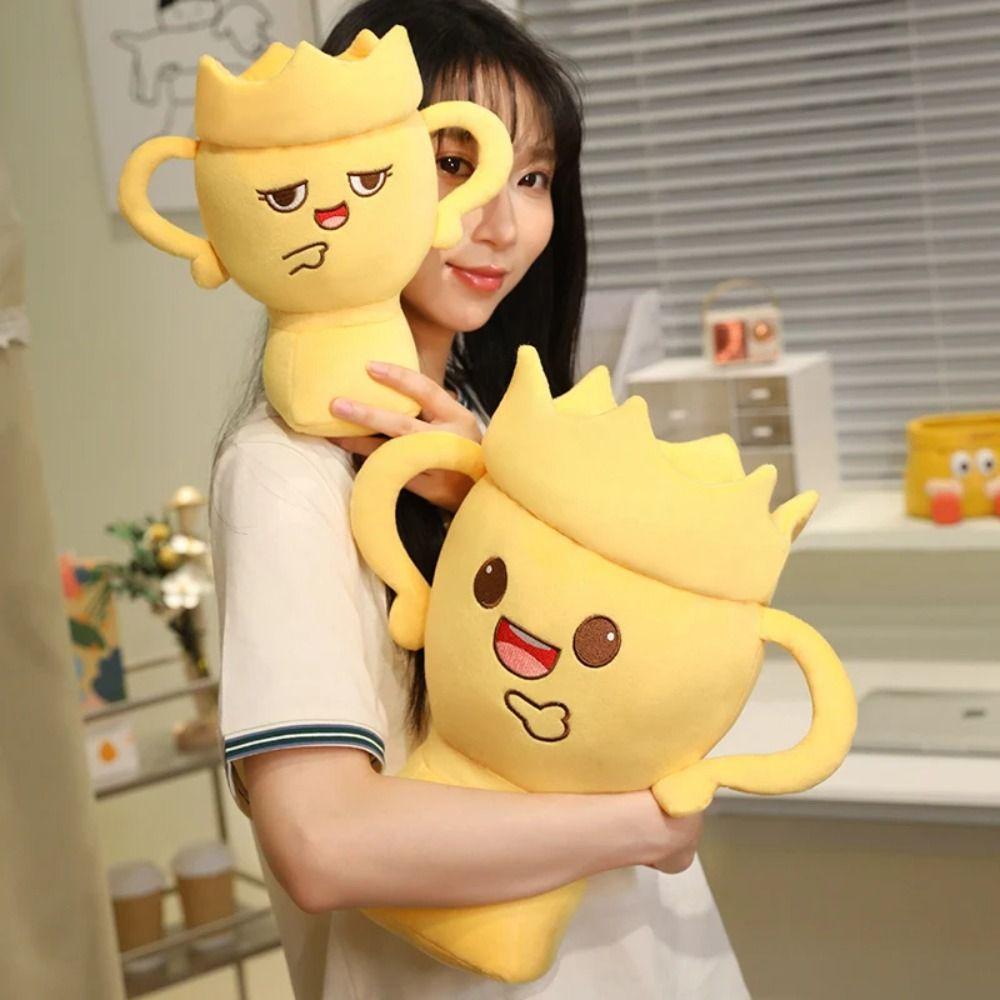 Victory Trophy Champion Trophy Plush Toys PP Cotton Victory Championship Plush Toys  Home Decor