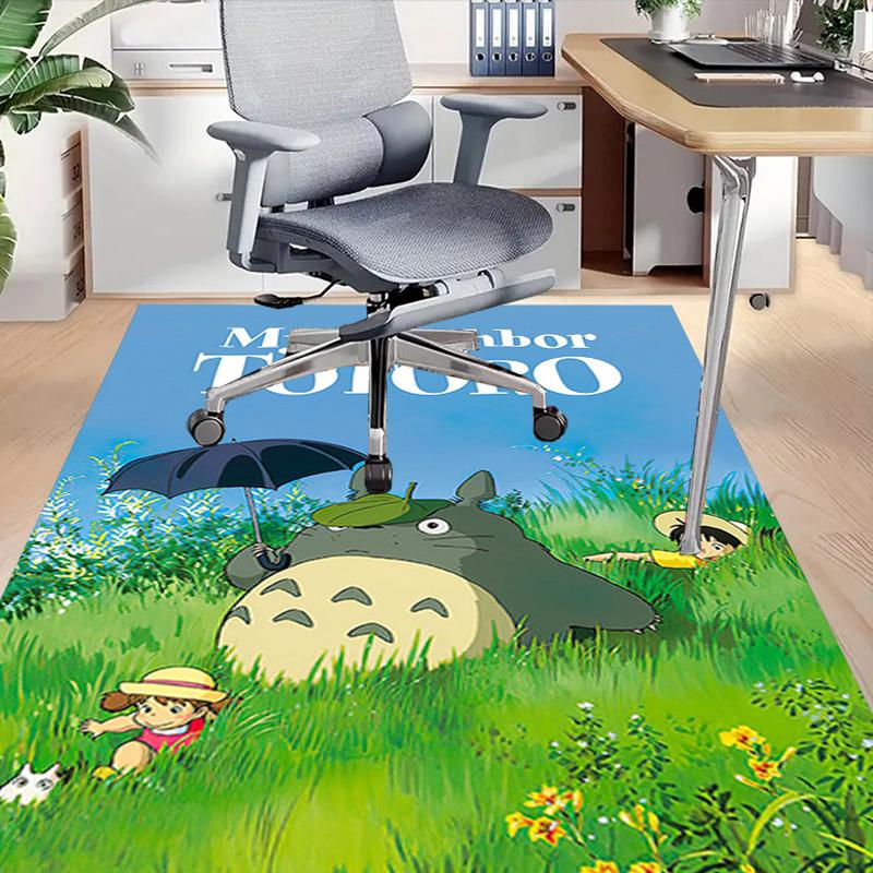 1pc Train Journey Spirit Carpet for Playroom Bedroom Living Room Sofa Home Decor,kids Game Area Rug Non-slip Floor Mat Y72915