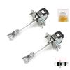EDP1307-1 2 Pieces Front Left AND Right Door Catch Hinge Brake Stop Check Strap Limiter for Citroen DS3 3-Door Hatchback Convertible 2009-2019 9181Q8