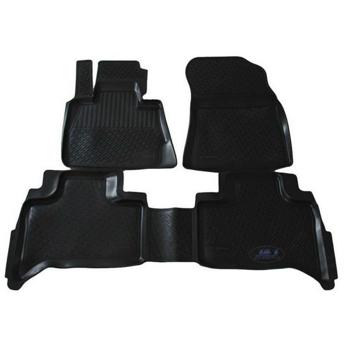 Tapis De Sol En Caoutchouc - J&J AUTOMOTIVE - BMW X5 E53 - Sur Mesure - Antidérapant - TPE Non Toxique
