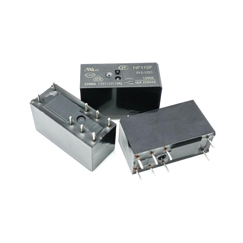 Реле HF115F: 024-1ZS3 и 005-1ZS3, SPDT, 8 контактов, номинальный ток 16 А