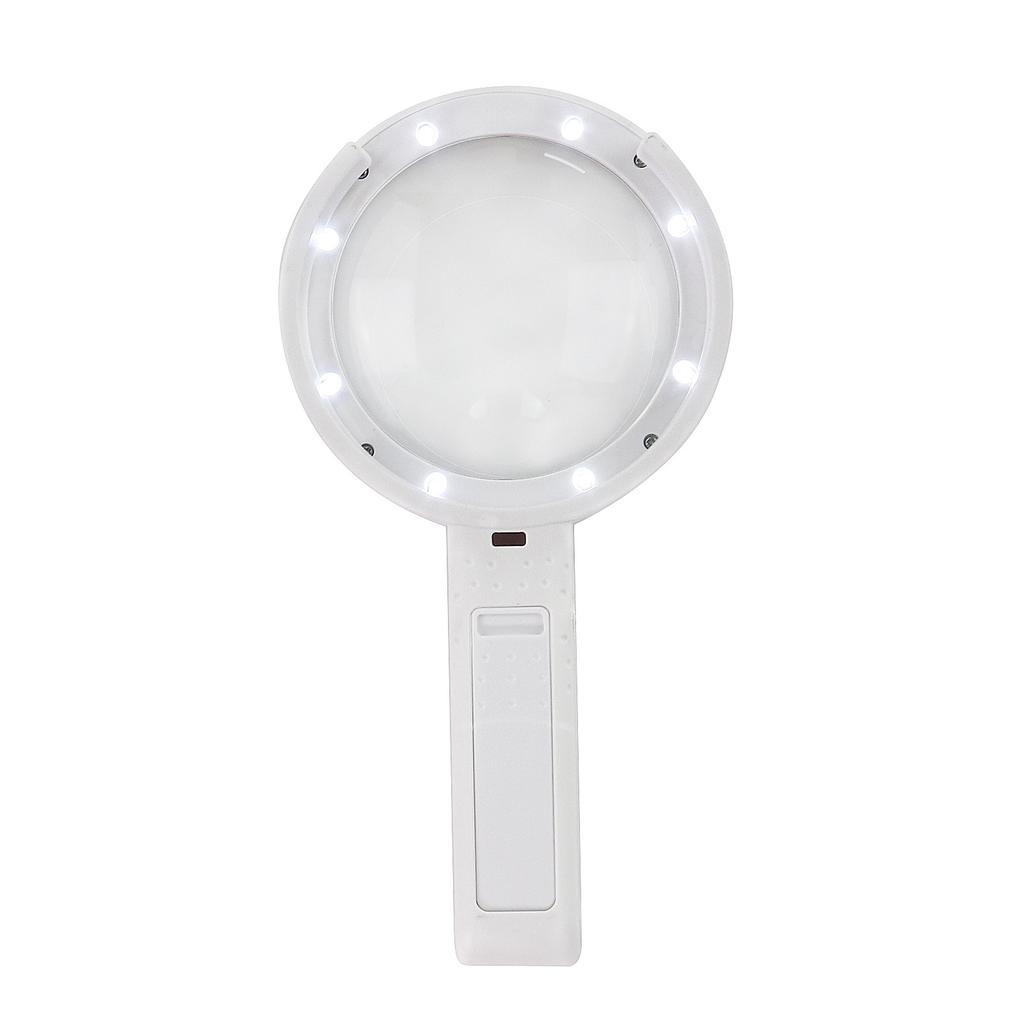 Magnifying Glass 8X Led Stand Usb Powered/Batteries 11X Lamp