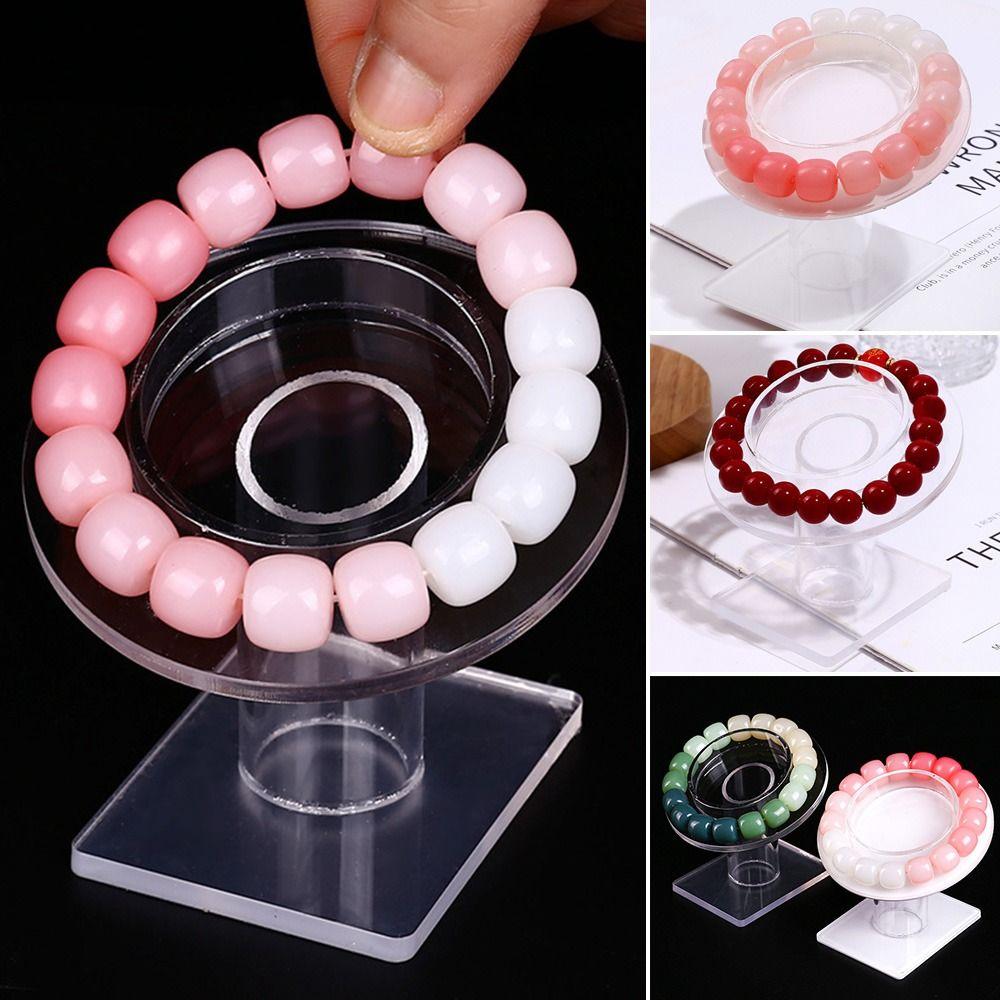 Acrylic Storage Stand Jewelry Display Holder Display Props Organizer Stand Bracelet Display Rack