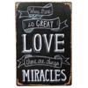 Inspiring Slogan Classic Sentence Metal Plate Tin Poster Optimistic Words Metal Plaque for Family Cafe Man Cave Vintage Decor