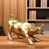 NORTHEUINS Wall Street Bull Market украшения из смолы фэн-шуй статуя удачи фигурки богатства для офиса интерьер настольный декор