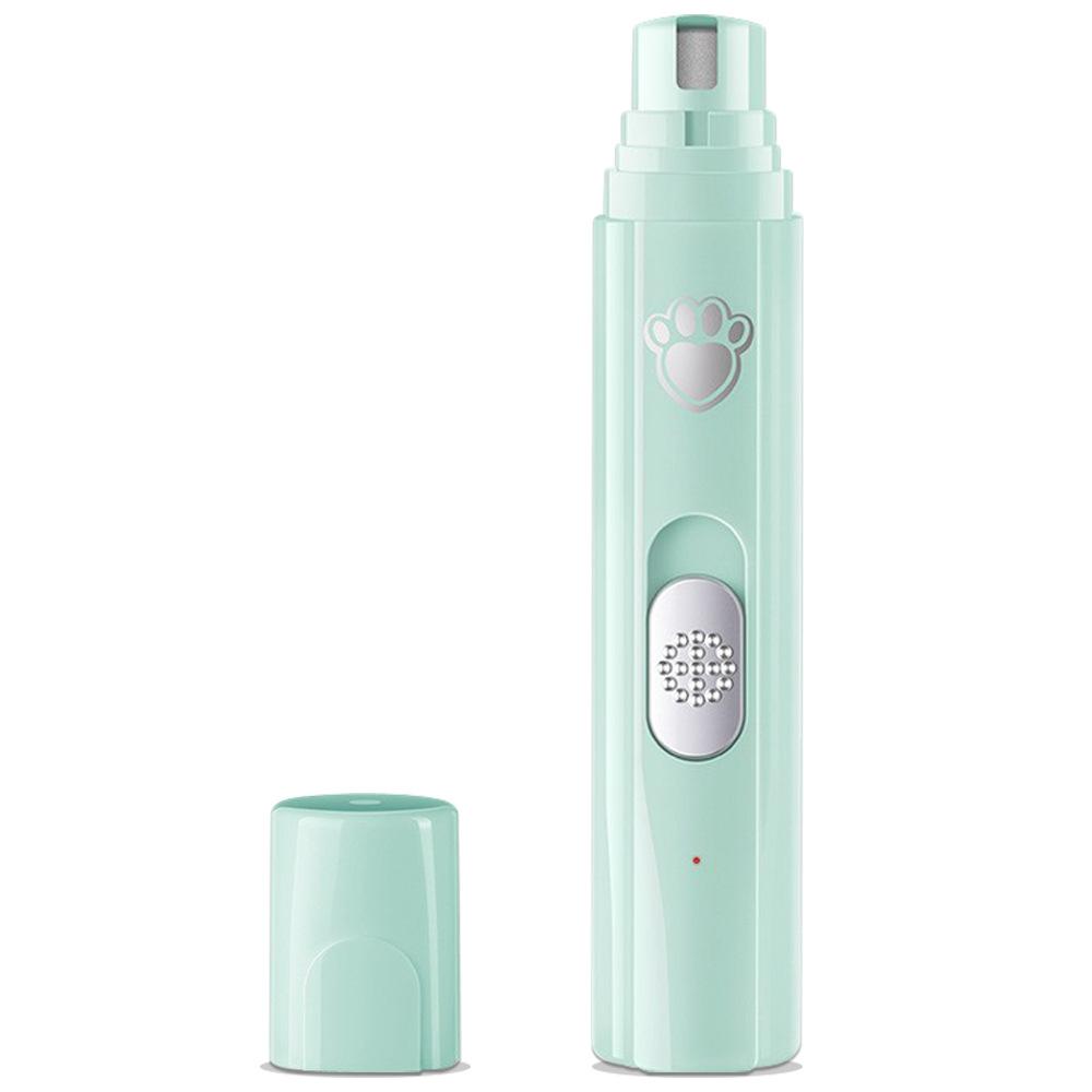 Машинка для стрижки ногтей для собак, 2-скоростная электрическая перезаряжаемая машинка для стрижки ногтей для домашних животных, разглаживание ногтей для собак, кошек, товары для домашних животных