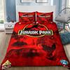 Dinosaur Jurassic Park 3D Print Bedding Collection Single Twin Full Queen King Size Bed Collection Adult Kid Bedroom Bedding Gift