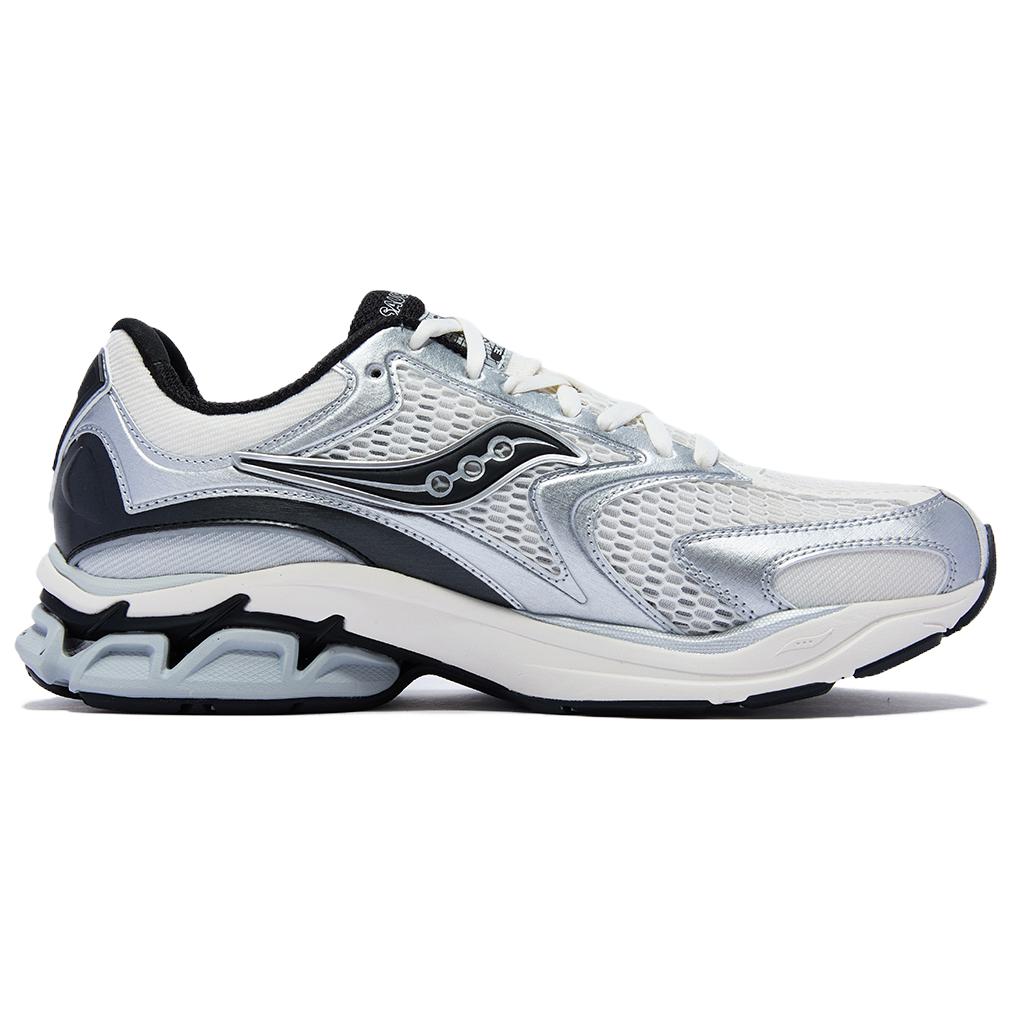 SAUCONY GRID FUSION Дышащие Повседневные Беговые Кроссовки Унисекс Белый Серебристый S79093-5
