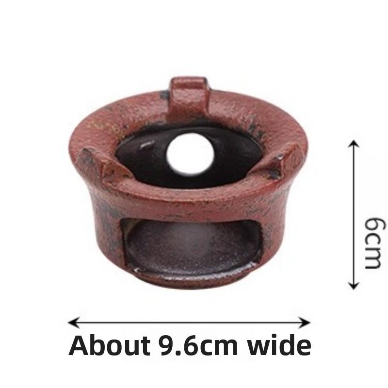 Грубая керамическая чайная посуда Набор для подогрева чая Каминный набор Окружающий камин Инструменты для приготовления чая Чайная посуда Подогреватель для чая Ароматный чай