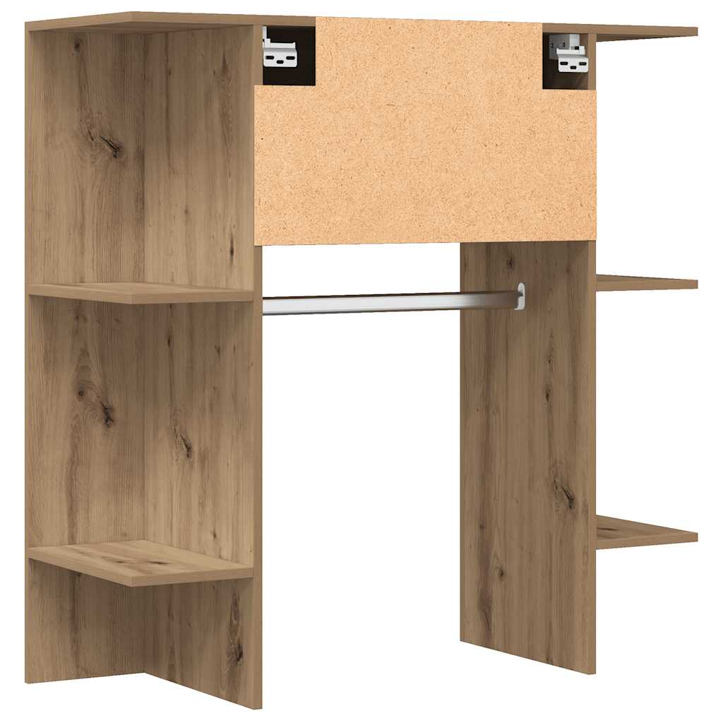 Vidaxl Szafka Do Przedpokoju Artisan Oak 97,5X37X99 Cm Drewno Klejone