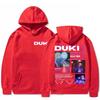 Rapper Duki ADA Album Tour 2024 Merch Hoodies Men Women Casual Oversized Hoodie Vintage Harajuku Streetwear Aesthetic Sweatshirt