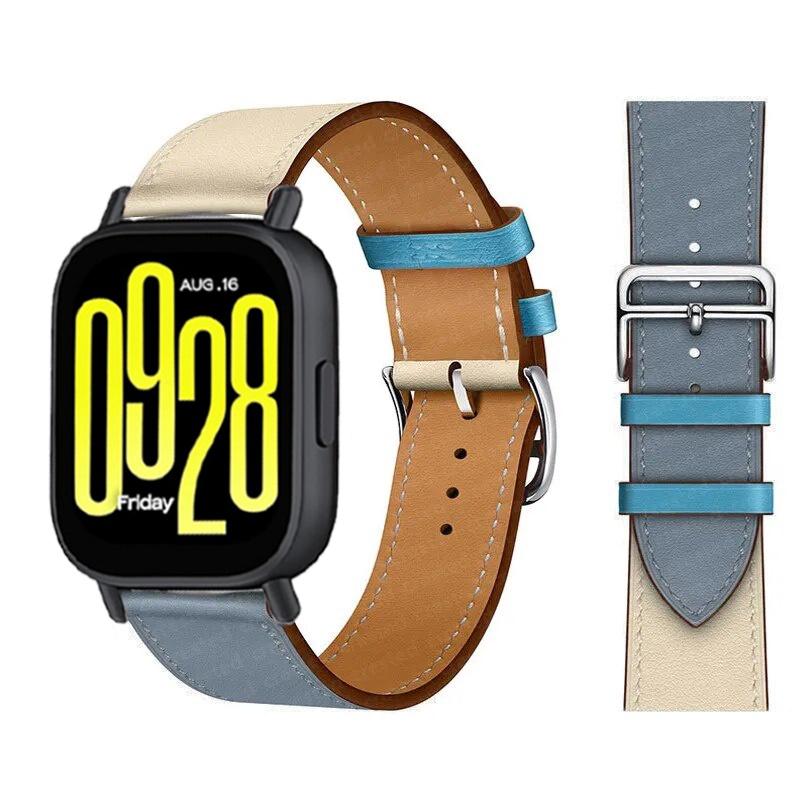 22 мм ремешки для часов для Redmi watch 5 lite/5 active смарт-часов спортивный кожаный петлевой браслет correa Xiaomi Redmi watch5 active ремешок