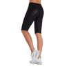 Silver-coated Women's Sweat-Inducing Yoga Shorts with Hip-Lifting Effect