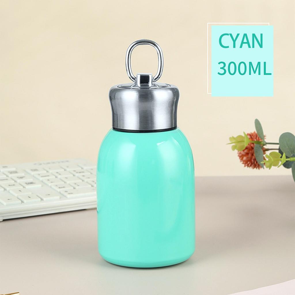 Матовый пухлый горшок для живота из нержавеющей стали 304 для студентов мужского и женского пола, вакуумная чашка, подарочная карманная чашка 10,5 унций