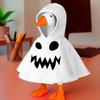Yousheng 1/6 шт. Хэллоуин Толстовка с привидением Наряды гуся Чехол на ручку переключения передач для автомобиля Украшение Веранда Сад Статуя гуся Одежда Авто Толстовка с капюшоном Переключение