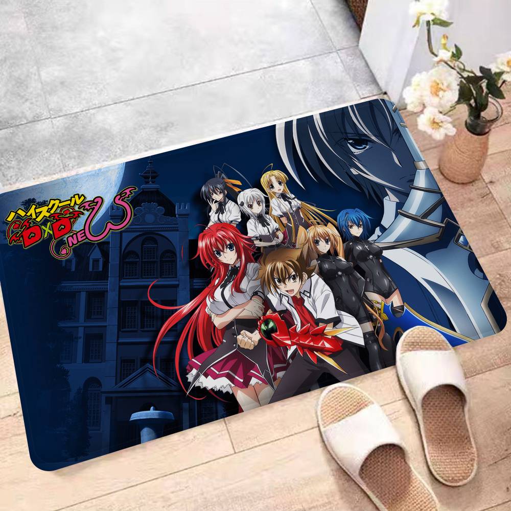 Аниме High School DxD Входной коврик в скандинавском стиле для дома, коврик для ванной-туалета, коврик для декора спальни, отеля