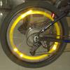 2Pcs Bike Warning Reflectors Enhanced Visibility Universal Simple Installation Bicycle Wheel Rim Reflective MTB Road Spoke Lights Accessories