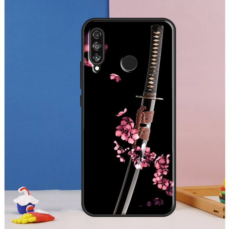Japan Samurai Ninja Ronin For Huawei Nova Y90 Y70 Y60 Y72 Y61 Y91 12s 12i 11i 7i 8i 9 10 SE P60 Pro P30 P40 Lite Case