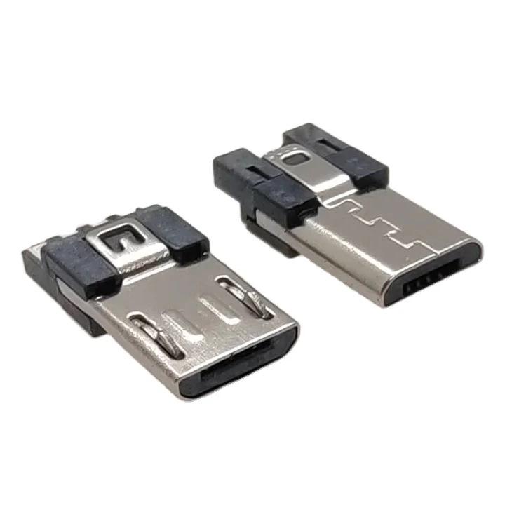 Зарядный разъем Micro USB, 5-контактный, штекер