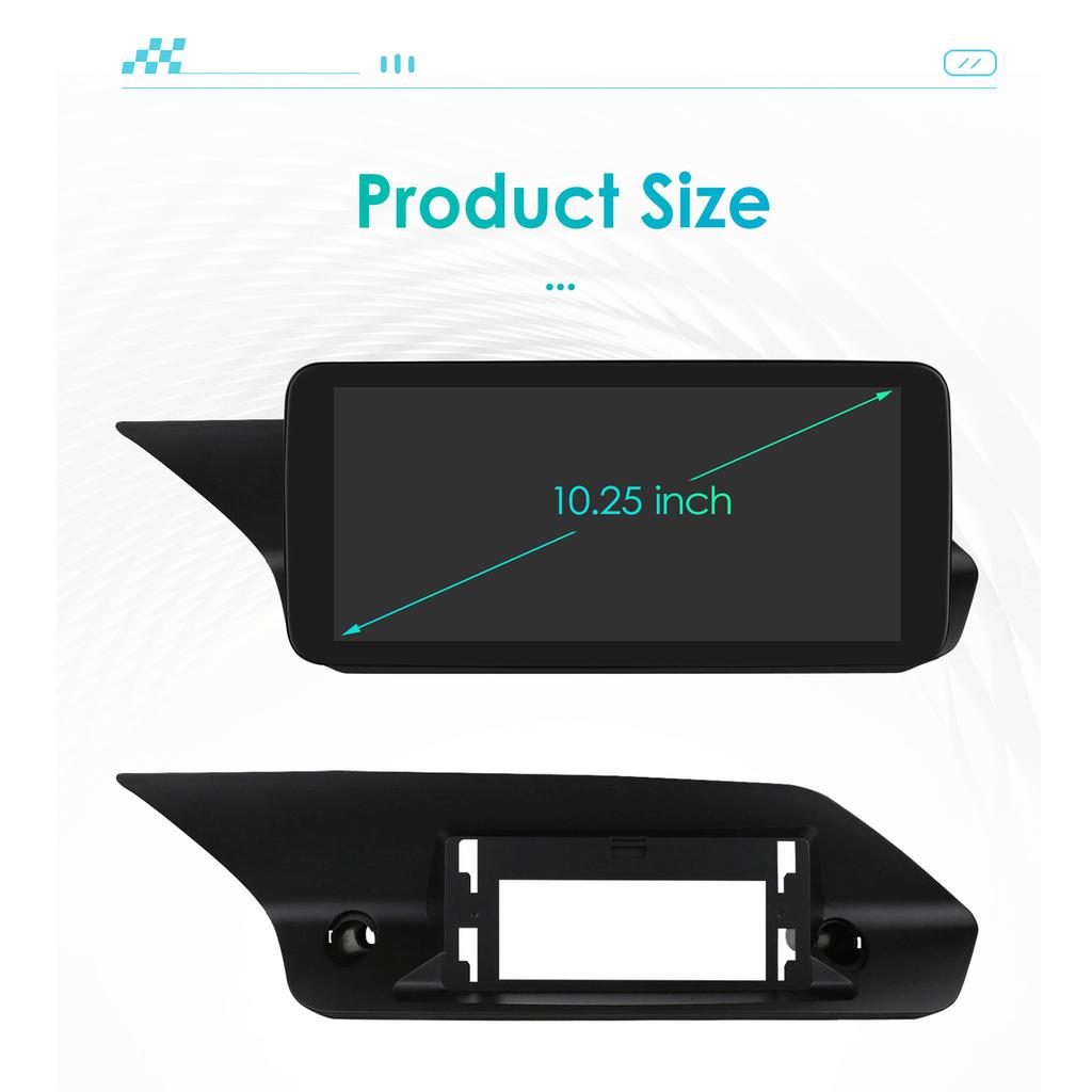 Hizpo Octa Core 2 Din Car Radio Поддержка Carplay Android Auto Intelligent RDS для Mercedes Benz W212 E Class:E200 E230 E260 E300 S212 2015-2016 NTG5.0