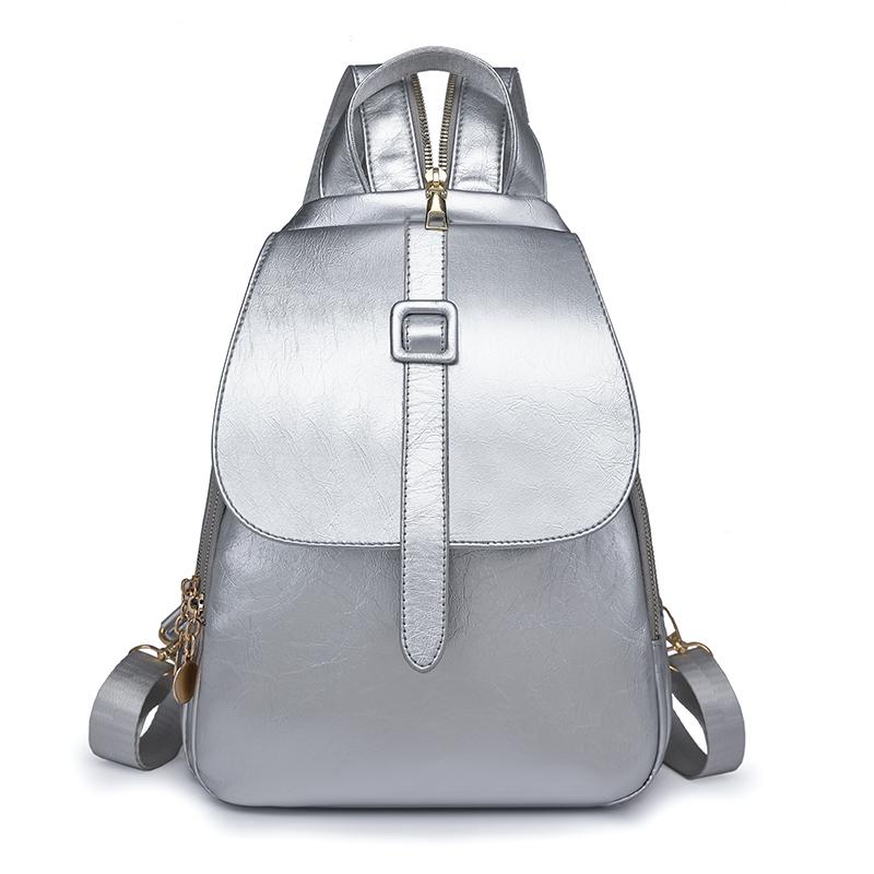 Рюкзак большой вместимости, женский рюкзак из полиуретана, дорожная сумка