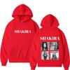 Shakira Las Mujeres Ya No Lloran 2026 Tour Print Hoodie Unisex Vintage Sweatshirt Long Sleeves Casual Loose Harajuku Pullover