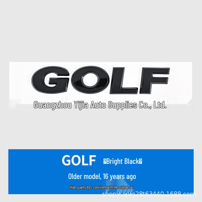 Наклейки с английским логотипом на задний багажник Volkswagen Golf для новых и старых моделей