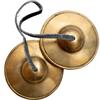 DANNY LIB Tingsha Bell, Tibetan Tantric Buddhist Ritual Tool, Handmade Brass Tibetan Bell for Purification, Yoga, Meditation, Beautiful Tone, Cymbal (