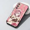 2.5-мерное искушение Амано Ририса Чехол для телефона для Samsung Galaxy A73, A72, A71, A70, A52, A51 Другие Мягкий черный чехол