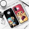JW63 One Piece Chopper черный мягкий чехол для iPhone 16 15 Plus 14 13 Pro 8 SE XR XS Max P30 Nova 5T Y5P Y6 Y7 Y8P Y9 Realme C30 C33 C31 VIVO Y36 V27
