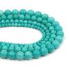 Chrysocolla Turquoise Gems Stone Beads  4-10mm Round Loose Spacer Beads for Jewelry Making Diy Bracelet Beading Supplier