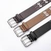 Retro Rivet Belt Luxury Design Punk Waistband Trendy Business Waist Belt  Paired with Skirts Jeans