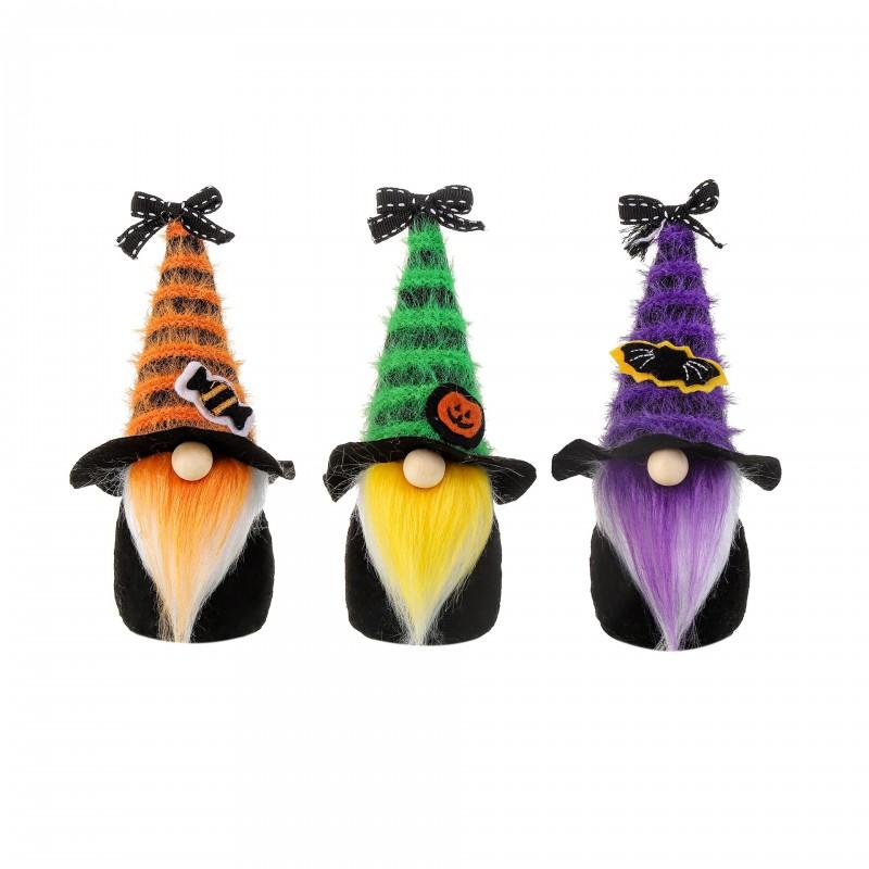 Halloween Cute Gradient Candy Ghost Doll Party Decorations Purple Orange Green