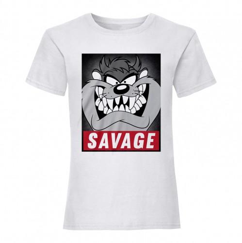 Looney Tunes Womens/Ladies Savage Taz Loose Fit T-Shirt