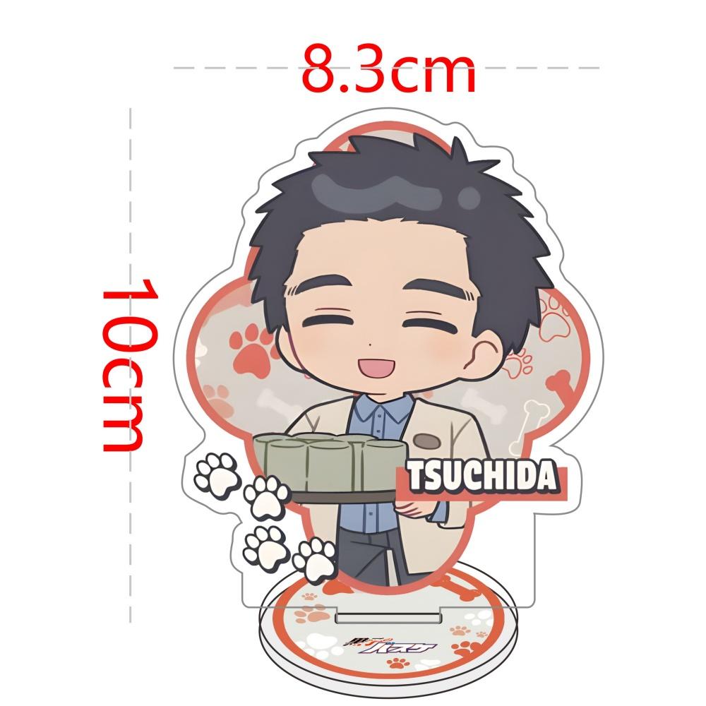 Anime Kuroko's Basketball Tetsuya, Taiga, Shintaro Midorima, Seijuro Atsushi, Kazunari Acrylic Stand Figure Model Plate Keychain