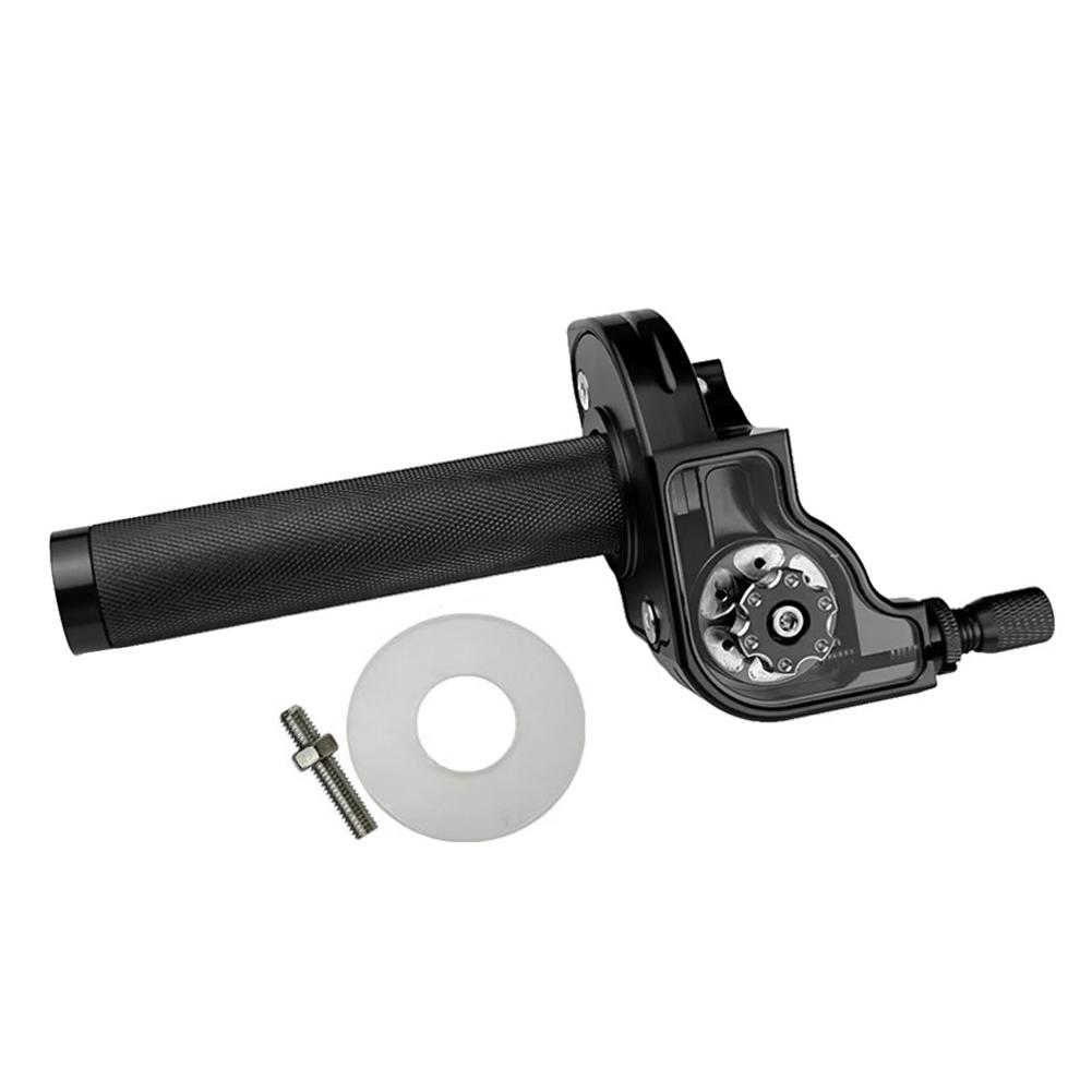 22 мм CNC Алюминиевые Мотоциклетные Ручки Газа с Поворотом Руля для Мопеда Скутера Квадроцикла