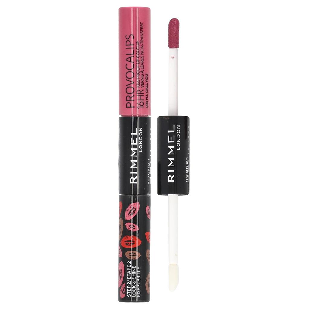 Provocalips, 16 Hour Kiss Proof Lip Color, 200 Count, 4 Ml (0.14 Fl Oz)/3 Ml (0.1 Fl Oz)