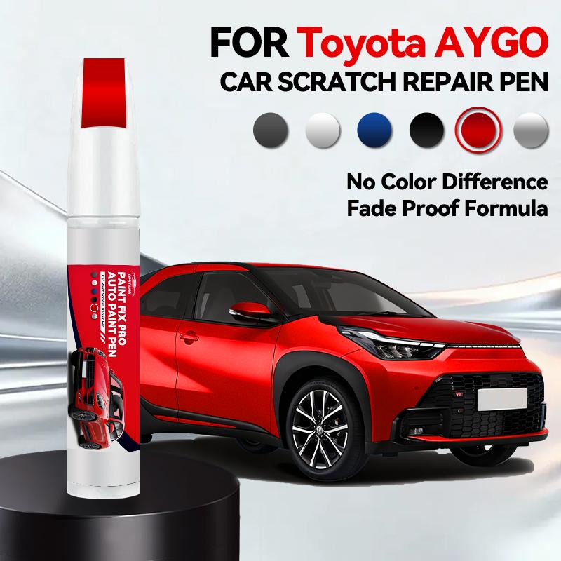 Vehicle for Exclusive Use For Toyota AYGO Paint Repair Pen Touch Up Scratch Remover DIY Auto Accessories Black White Silver Blue