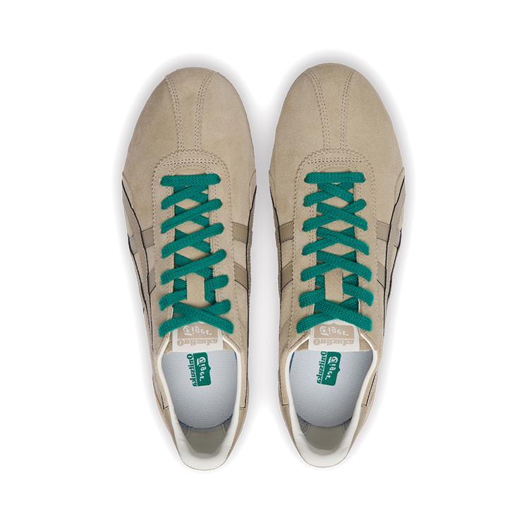 ONITSUKA TIGER Runspark Удобные Универсальные Нескользящие Прочные Низкие Повседневные Кроссовки Унисекс Песочный 1183C338-200