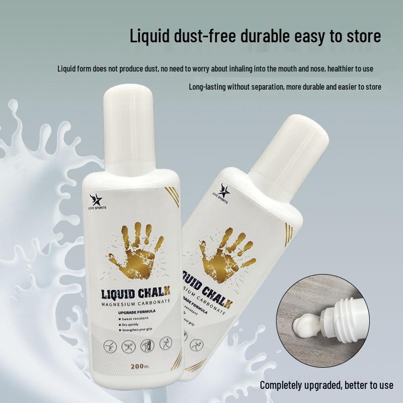 Liquid Magnesium Carbonate Anti-Slip Powder for Fitness, Rock Climbing, and Sports