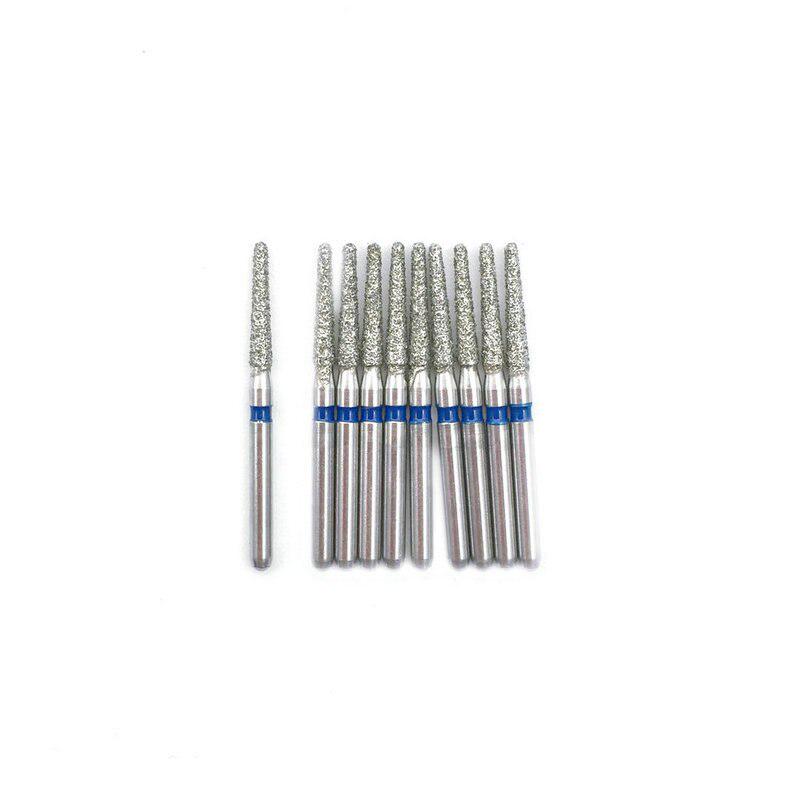 1 коробка алмазная стоматологическая боровая дрель для отбеливания зубов, средний полирующий разглаживающий инструмент, стоматологические материалы TR-24